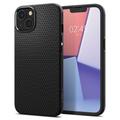 Spigen Liquid Air -suojakuori iPhone 13 6,1":lle mattamusta