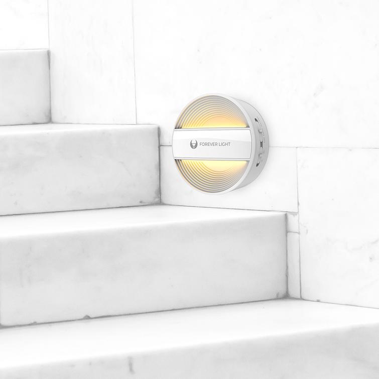 LED-y&ouml;valo py&ouml;re&auml; PURE FLC-20 ALMA PIR valkoinen 500mAh Forever Light