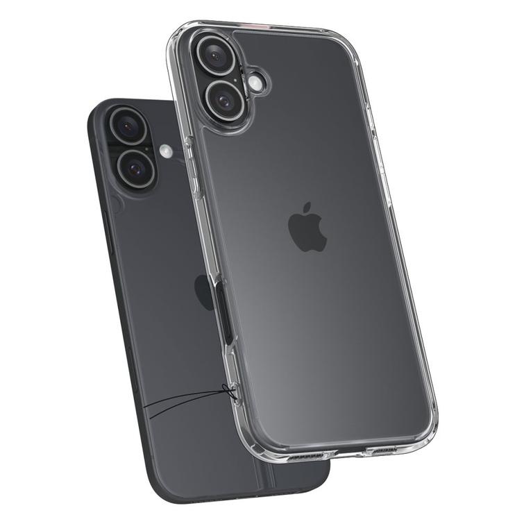 Spigen Ultra Hybrid -suojakuori iPhone 16 6,1":lle, kristallinkirkas