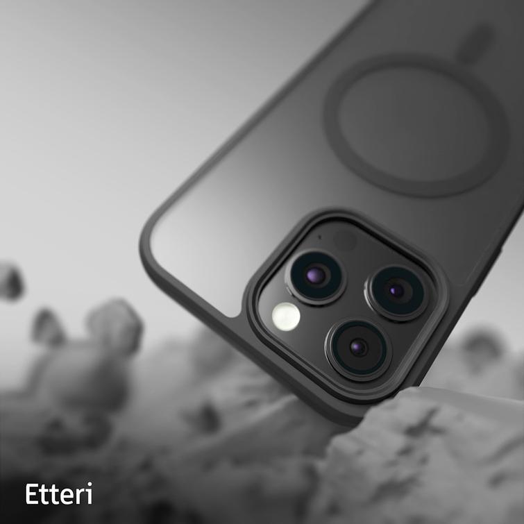 Etteri Matt Mag case for iPhone 16 Pro Max 6,9" black