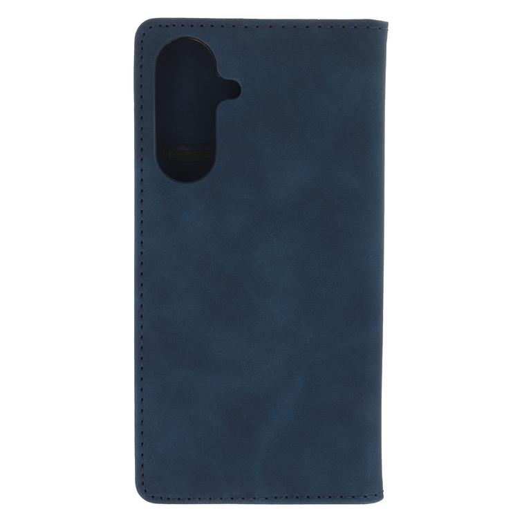 Älykäs mokkanahkainen suojakuori Samsung Galaxy A56 5G:lle tummansininen