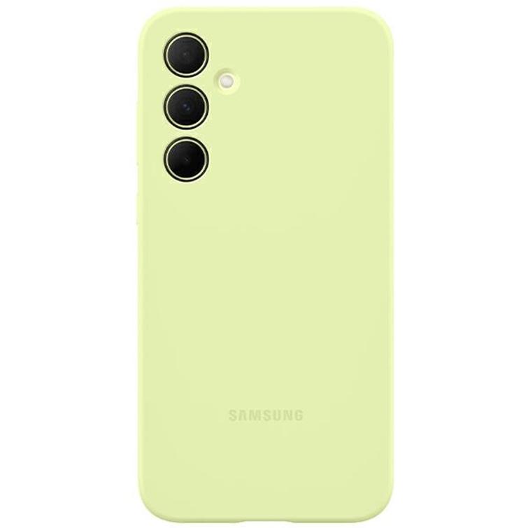 Samsungin silikonikuori Samsung Galaxy A35 5G:lle, lime