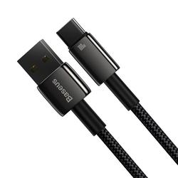 Baseus-kaapeli Volframi USB - USB-C 2,0m musta 100W