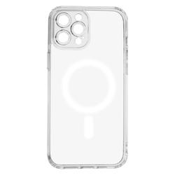 Iskunkest&auml;v&auml; 1,5 mm:n magneettikotelo iPhone 12 Pro Max 6,7":lle, l&auml;pin&auml;kyv&auml; kamerasuoja.