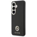 Guess case Rhinestone Round Logo MagSafe for Samsung Galaxy S26 black