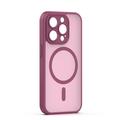 Mag Matt case for iPhone 14 Pro 6,1" maroon camera protection