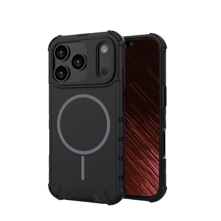 Defender 2in1 Mag -suojakuori iPhone 17 Pro Maxille 6,9" musta
