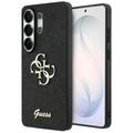 Guess case Fixed Glitter Big 4G Metal Logo for Samsung Galaxy S26 Ultra black