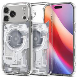 Spigen Ultra Hybrid Mag Magsafe -kotelo iPhone 17 Pro Zero Onelle, valkoinen