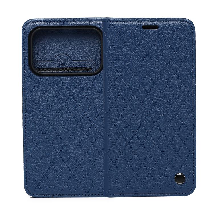 Smart Caro case for Honor 600 / Honor 600 Pro navy blue