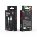 Maxlife MXUC-04 USB-kaapeli - Lightning 1,0 m 3A valkoinen
