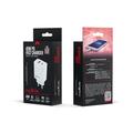 Maxlife MXTC-09-45AC GaN PD QC laturi 1x USB-C 1x USB 45W valkoinen