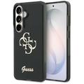 Guess case IML Big Metal 4G Script for Samsung Galaxy S26 black