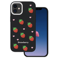 Strawberry case for iPhone 11 black