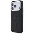 Guess Classic Logo MagSafe -kotelo iPhone 17 Prolle, musta