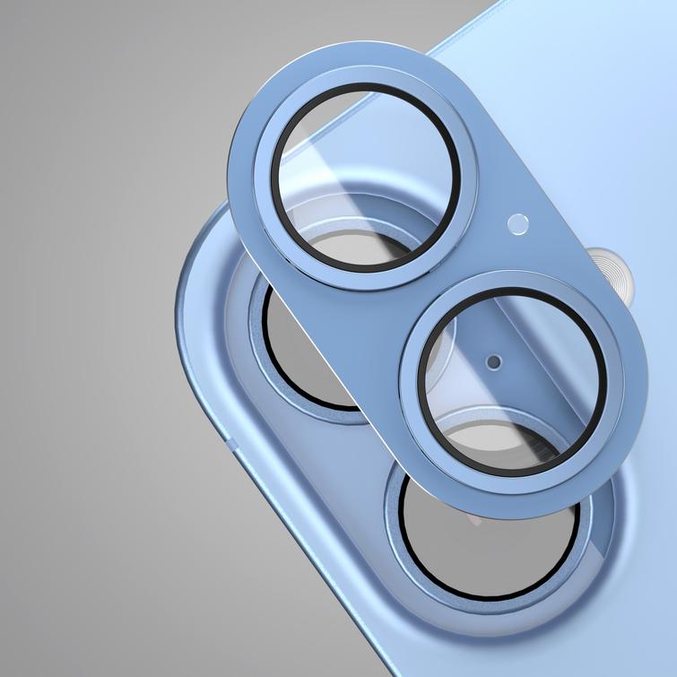 Etteri-kokonaissuoja iPhone 17:lle, sininen