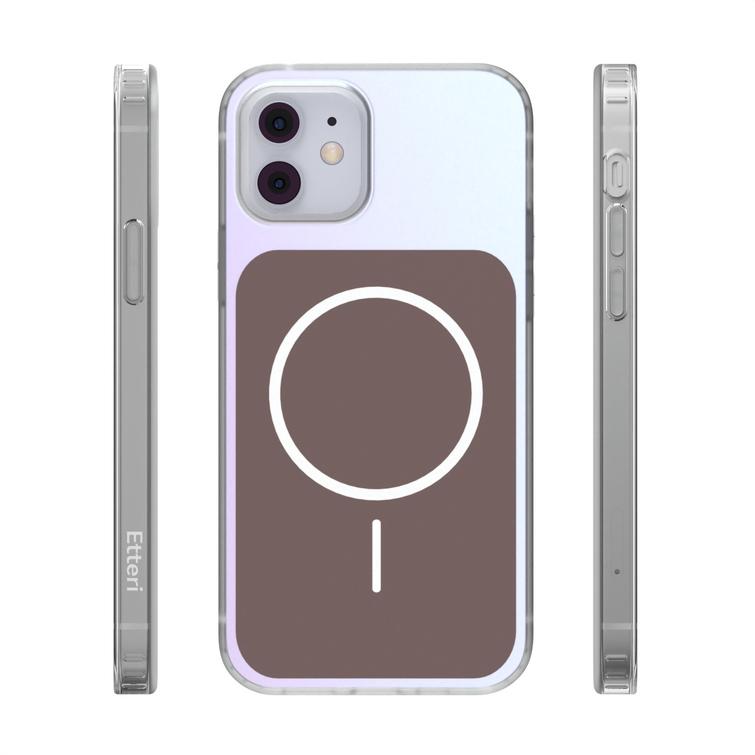 Etteri Hidden Pearl case for iPhone 12 / 12 Pro 6,1'' brown