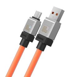 Baseus-kaapeli CoolPlay USB - USB-C 2m 100W oranssi