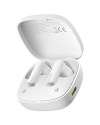 Baseus Bowie E19 True Langattomat Kuulokkeet, Valkoinen