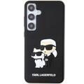 Karl Lagerfeld case for Samsung Galaxy S24 Plus KLHCS24M3DRKCNK black HC 3D RUBBER KC NFT
