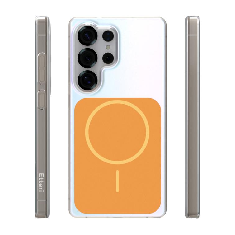Etteri Hidden Pearl case for Samsung Galaxy S25 Ultra orange
