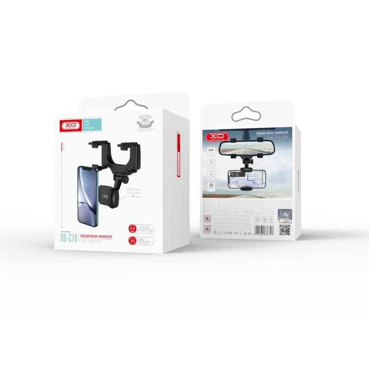 XO-autoteline C70 musta taustapeiliin