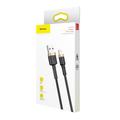 Baseus Cafule USB-kaapeli - Lightning 2,0 m 1,5A kulta-musta