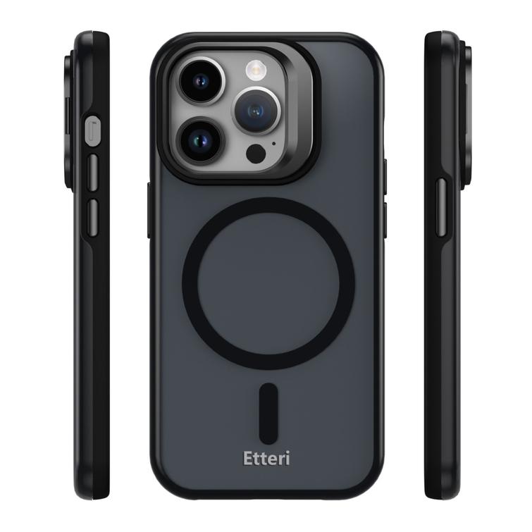 Etteri Morning Fog suojakuori iPhone 14 Prolle 6,1" musta