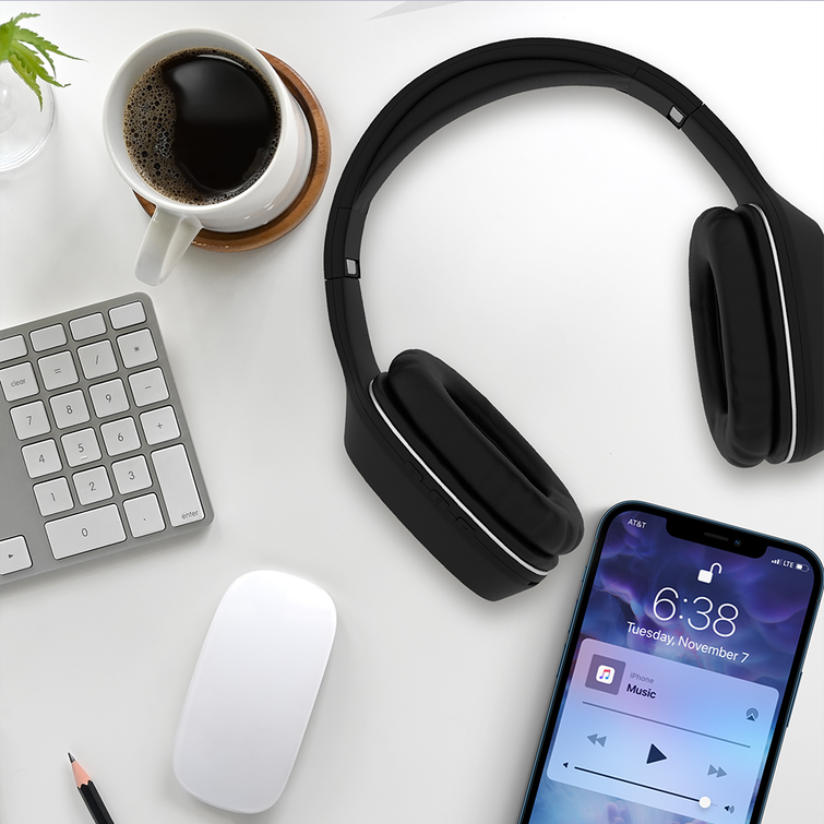 Forever langattomat kuulokkeet BTH-505 korvakuulokkeet, mustat