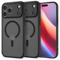 Spigen Ultra Hybrid Mag Magsafe case for iPhone 17 Pro Frost Black