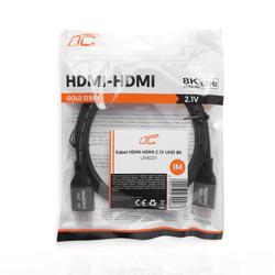 HDMI-HDMI-kaapeli (v2.1 | 8K | 1 m) musta