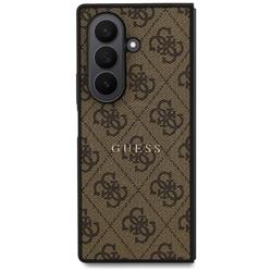 Guess 4G Classic MagSafe -kotelo Samsung Galaxy Z Fold7 brązowylle
