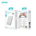 BWOO P82 BO 10000mah 15w varavirtalähde langaton lataus vaaleanharmaa