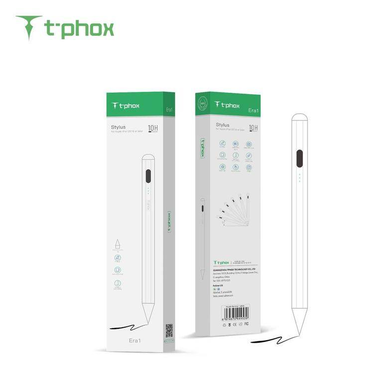 T-PHOX STYLUS ERA 1 FOR APPLE USB-C CHARGING WHITE