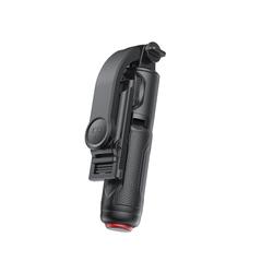 XO Selfiekeppi Bluetooth-jalusta SS39 musta irrotettavalla puhelintelineell&auml; 70cm