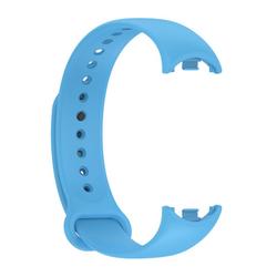 SILICONE STRAP MI BAND 8/M8 (11). BLUE