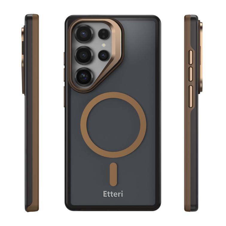 Etteri Morning Fog case for Samsung Galaxy S25 Ultra brown