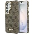 Guess case 4G Script MagSafe for Samsung Galaxy S26 Ultra brown