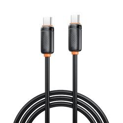 XO-kaapeli NB-Q302B PD USB-C - USB-C 1,0m 60W musta