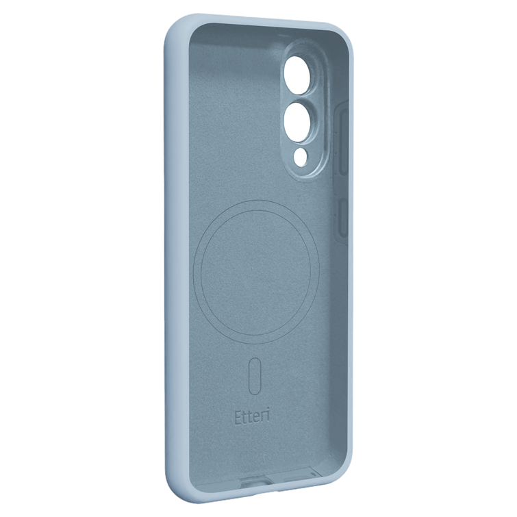 Etteri Silicone Mag -suojakuori Samsung Galaxy S25 Edgelle vaaleansininen