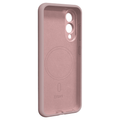 Etteri Silicone Mag -suojakuori Samsung Galaxy S25 Edgelle vaaleanpunainen