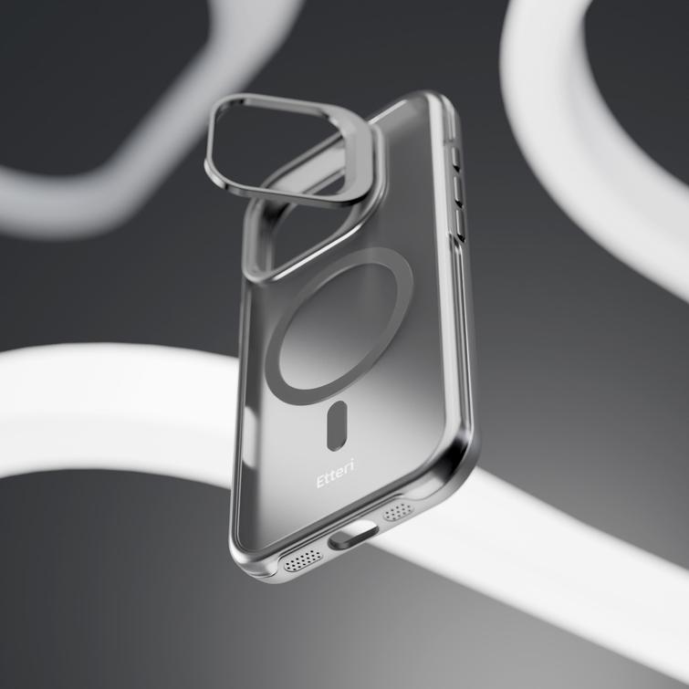 Etteri Morning Fog suojakuori iPhone 16:lle 6,1" musta