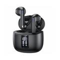 YESIDO EARPHONES TWS22 LED BT5.3 BLACK