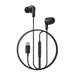 XO langalliset nappikuulokkeet EP84 USB-C musta