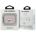 Karl Lagerfeld Monogram Karl Head for AirPods Pro 3 pink