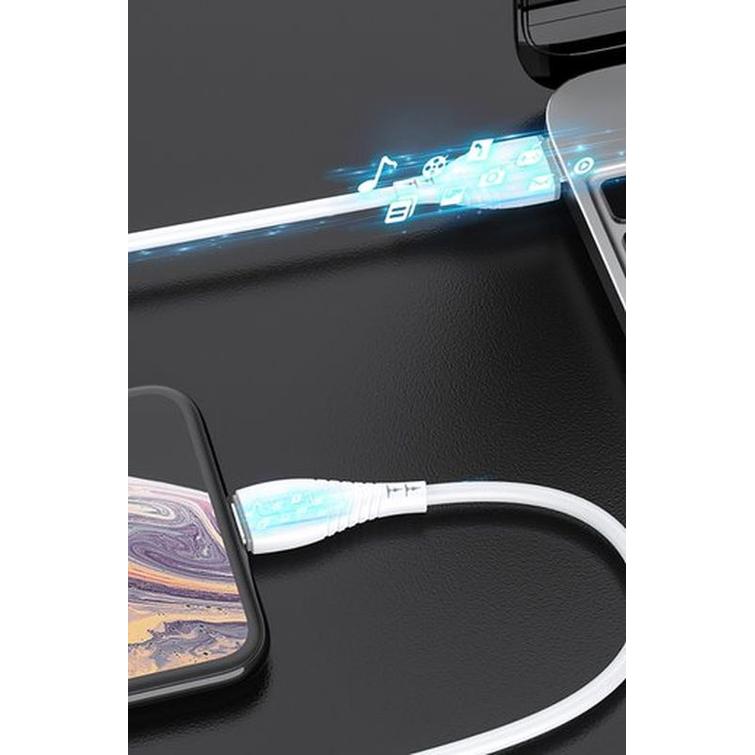 CABLE T-PHOX NATURE MICRO USB WHITE 1.2M 3A