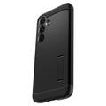 Spigen Tough Armor suojakuori Samsung Galaxy S24:lle, musta