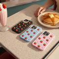 Strawberry case for iPhone 12 / 12 Pro 6,1" black
