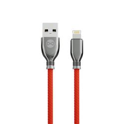 Forever Tornado -kaapeli USB - Lightning 1,0 m 3A punainen