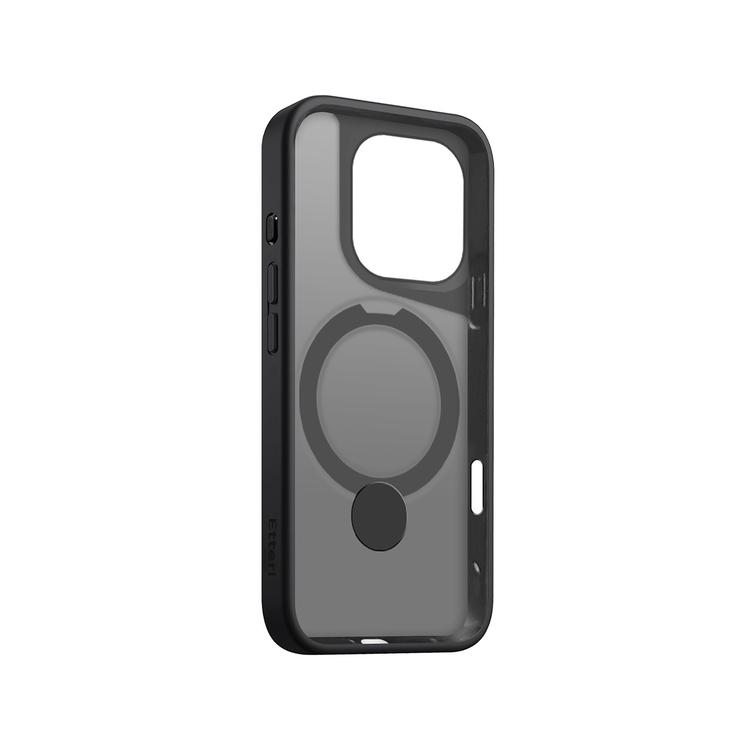 Etteri Matt Mag Ring suojakuori iPhone 16 Prolle 6,3" musta